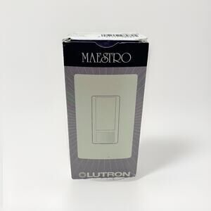 Lutron Maestro Motion / Occupancy Sensor Switch MS-OPS2-WH LED/CFL White | New